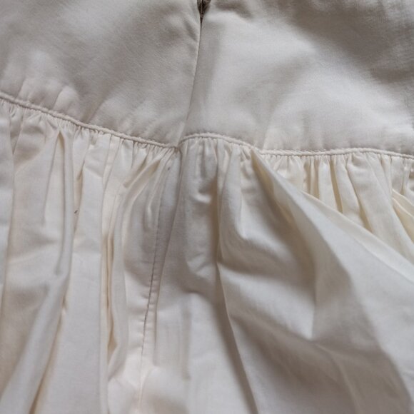 VICTORIA'S SECRET MODA INTERNATIONAL BEIGE BROWN COTTON PRINT MAXI SKIRT NWOT 6 - Picture 11 of 11